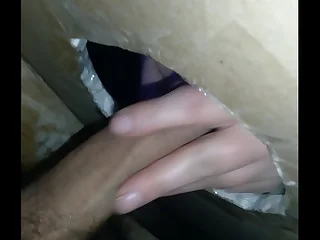 slutty stepmom sucks sons cock convenient gloryhole